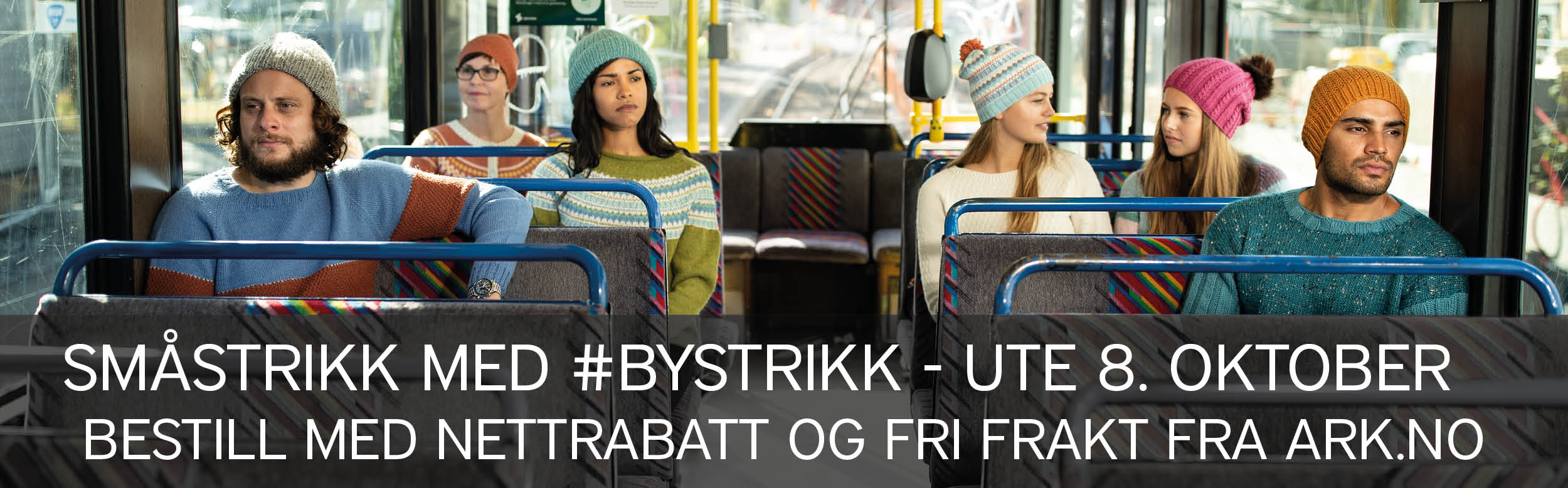 Småstrikk med #BYSTRIKK