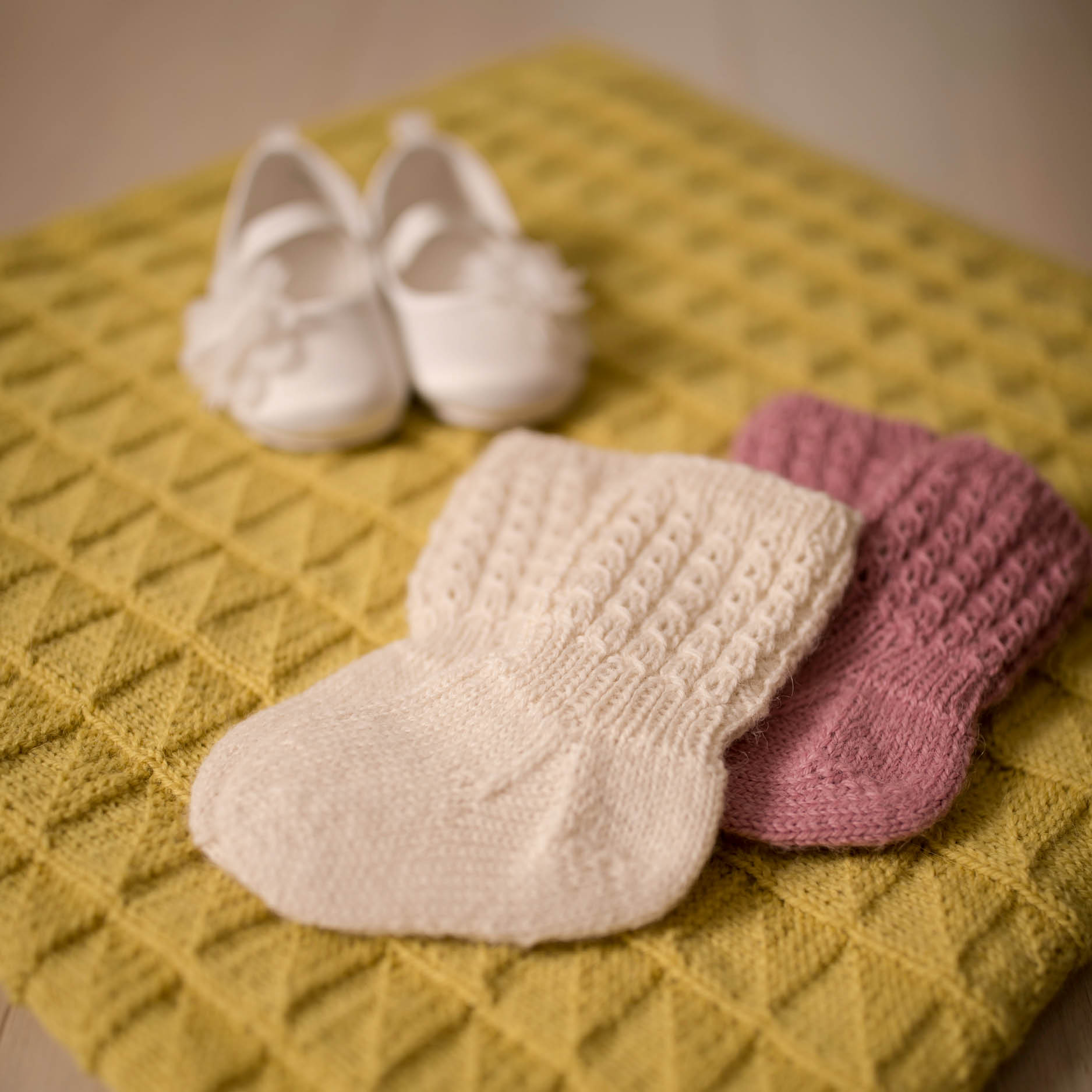 OIdemors Babysokker kvadrat