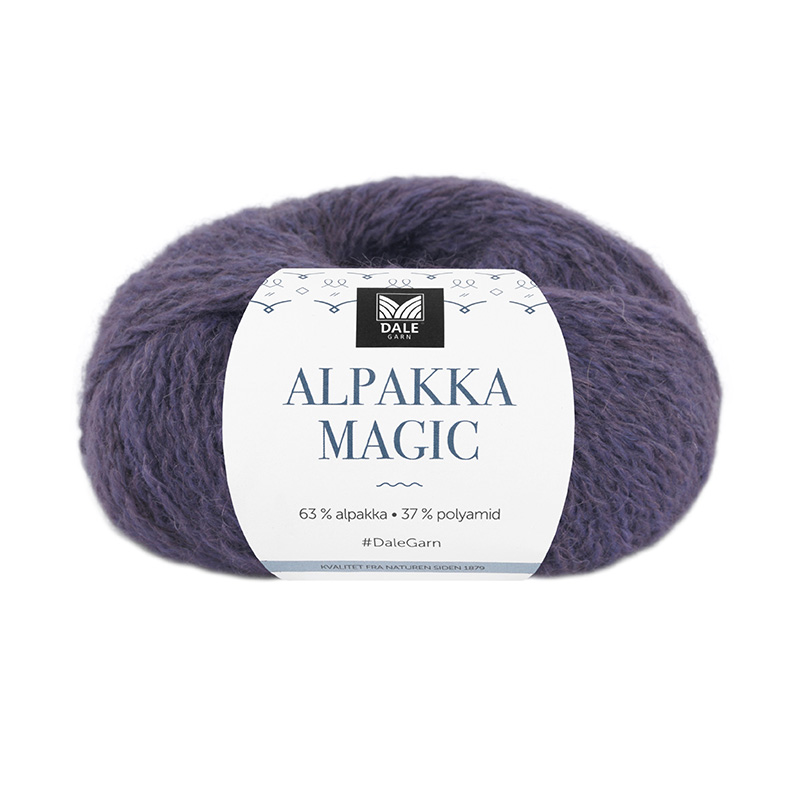 Alpakka-Magic_310_Blålilla_Banderole Alpakka Magic 310